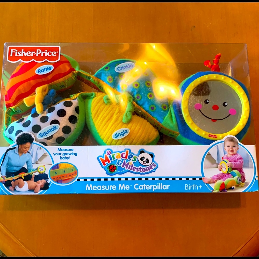 Fisher Price Measure Me Caterpillar (NWT)